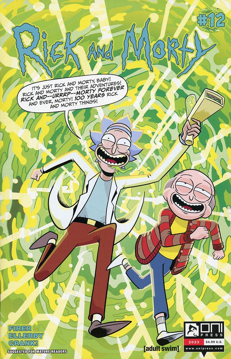 Rick And Morty Vol 2 #12 Cover A Regular Marc Ellerby Cover