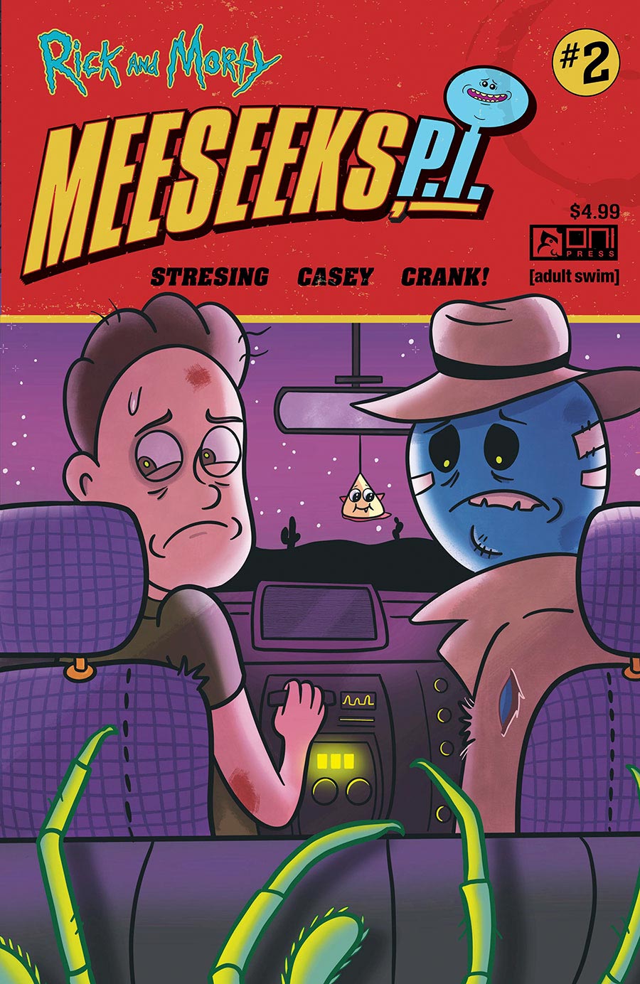 Rick And Morty Meeseeks PI #2 Cover B Variant Gina Allnatt Manga Cover