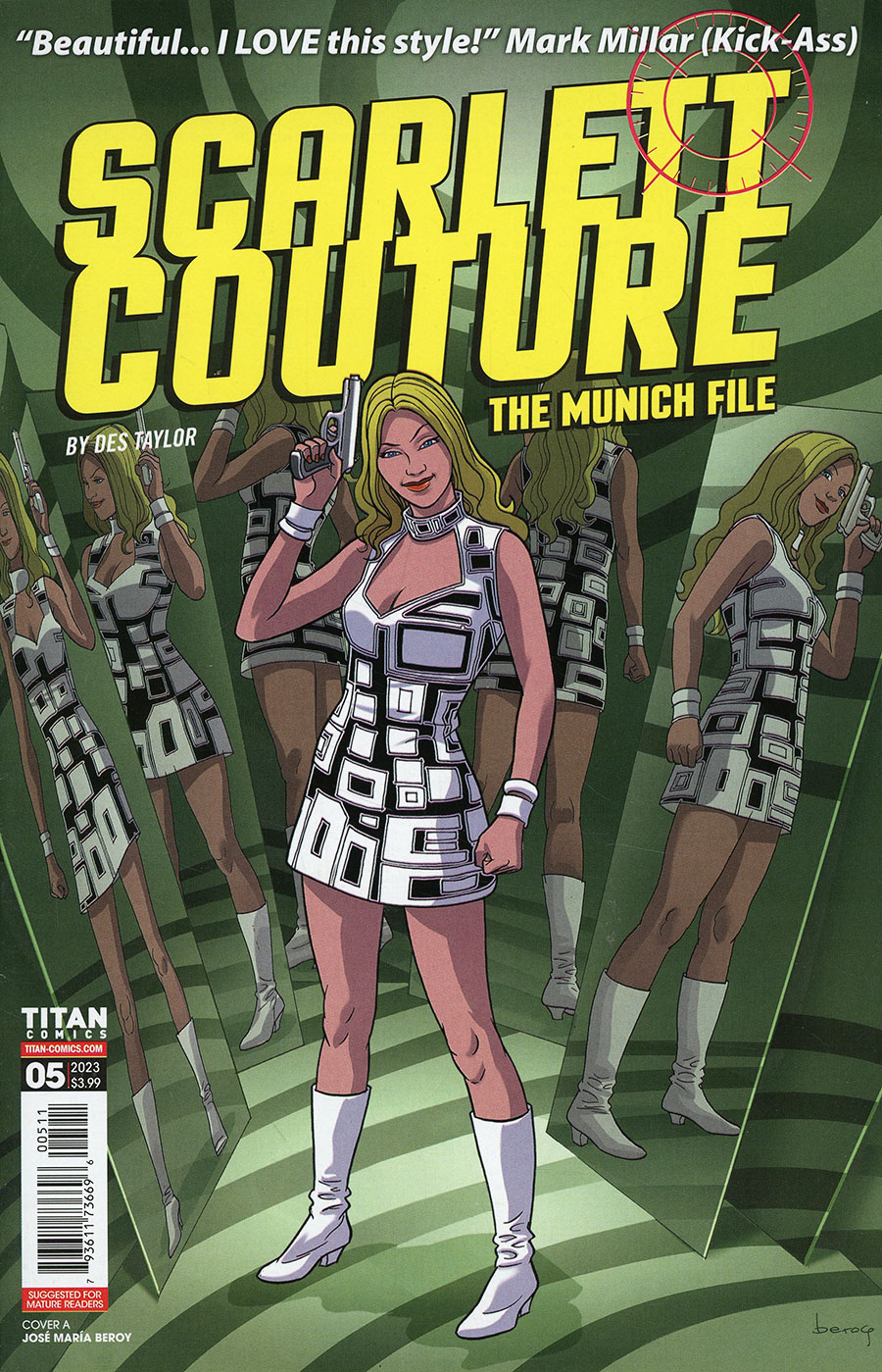 Scarlett Couture Munich File #5 Cover A Regular Jose Beroy Cover