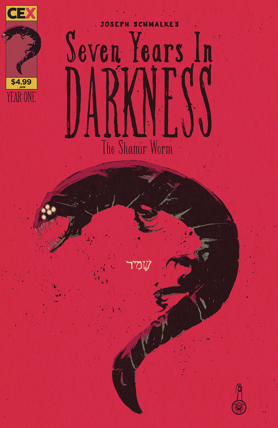 Seven Years In Darkness Shamir Worm #1 (One Shot) Cover A Regular Joseph Schmalke Cover
