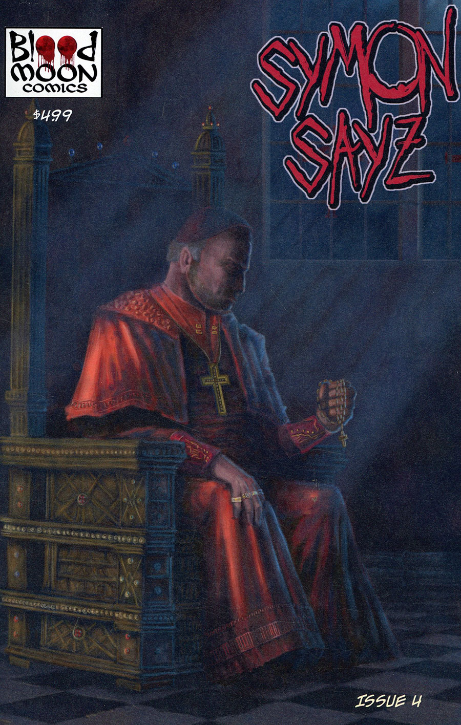 Symon Sayz #4 Cover B Variant Aaron Williamson Cover