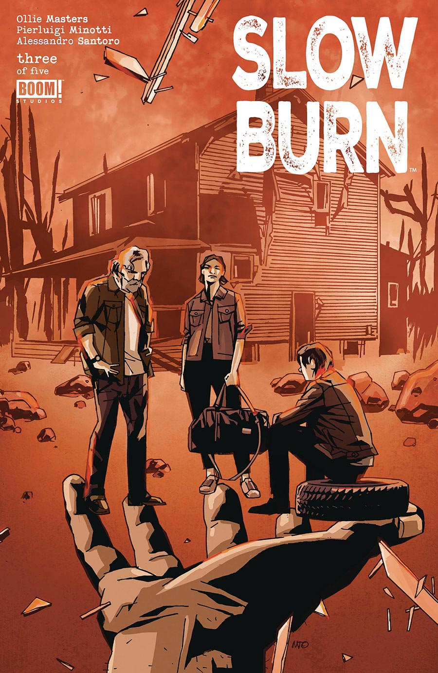 Slow Burn #3 Cover B Variant Antonio Fuso Cover