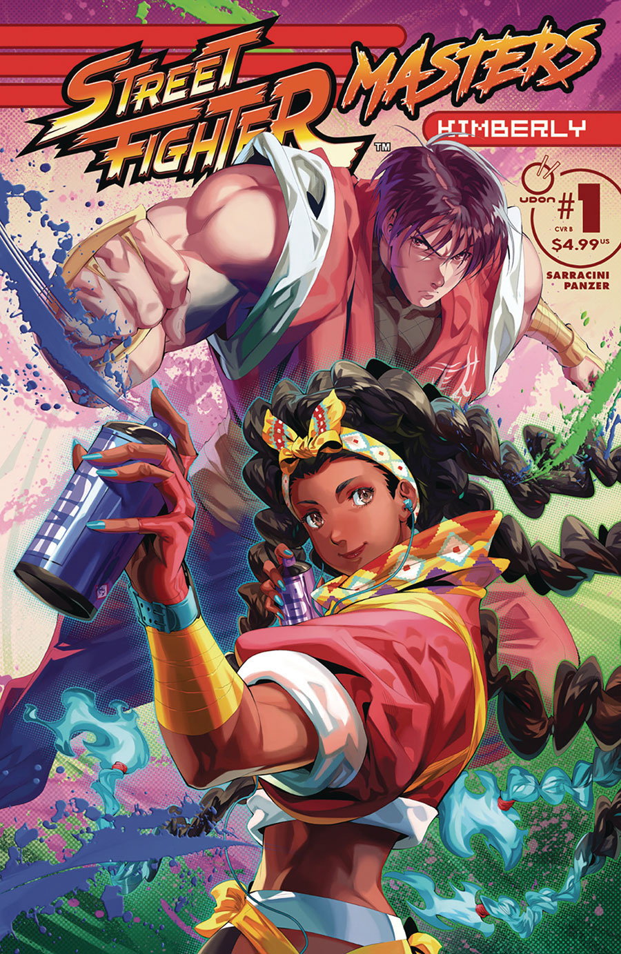 Street Fighter Masters Kimberly #1 (One Shot) Cover B Variant Panzer Cover