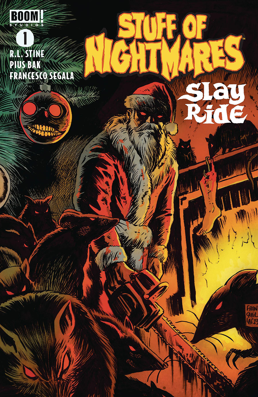 Stuff Of Nightmares Slay Ride #1 (One Shot) Cover A Regular Francesco Francavilla Cover