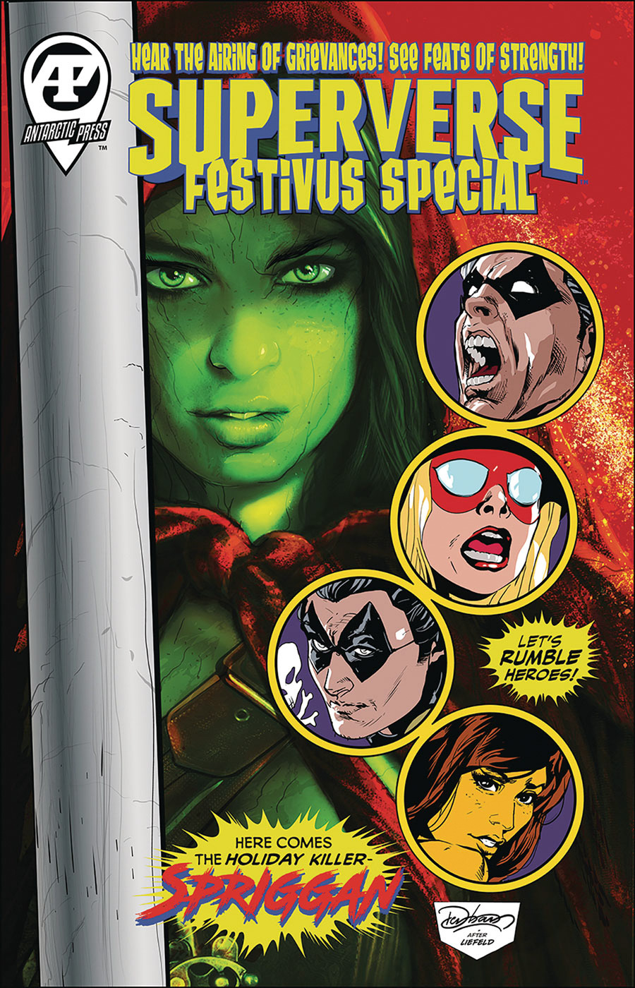 Superverse Festivus Special #1 (One Shot) Cover B Variant Brian Denham Cover