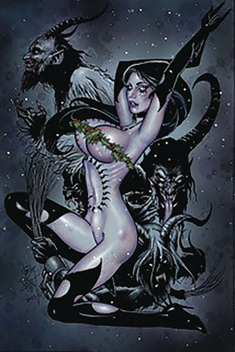 Tarot Witch Of The Black Rose #119 Cover G Hexmas Deluxe Limited Edition