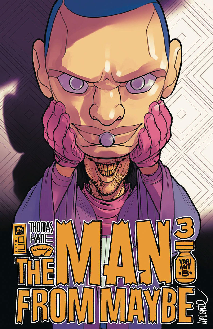Man From Maybe #3 Cover B Variant David Lafuente Cover