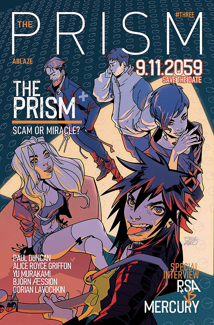 The Prism #3 Cover B Variant Erica Durso Cover
