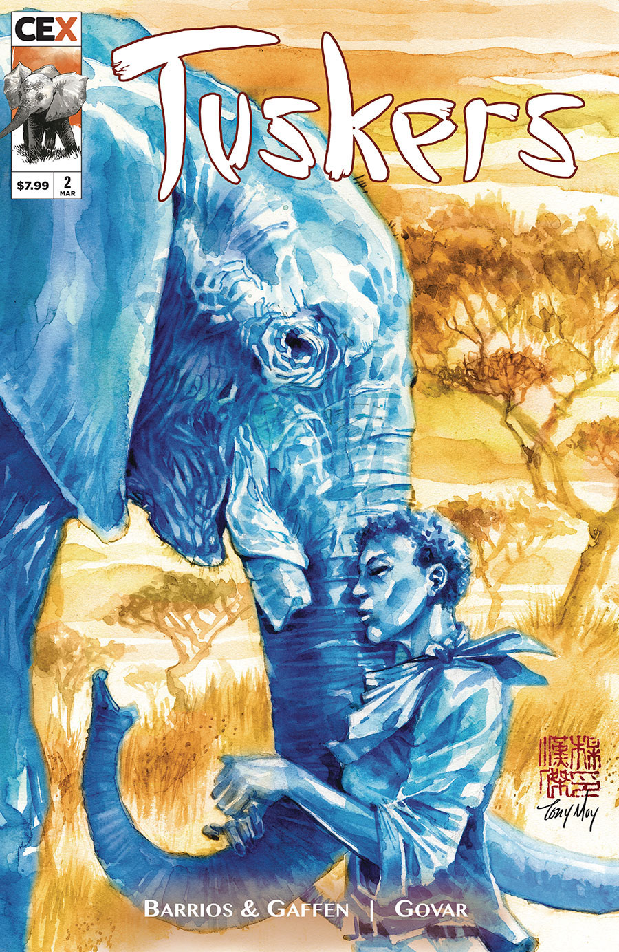 Tuskers #2 Cover B Variant Daniel Govar Cover