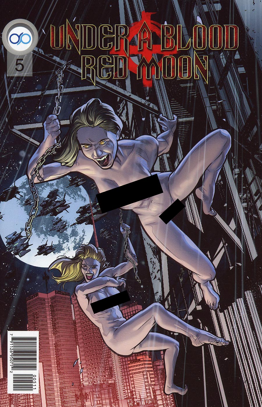 Under A Blood-Red Moon #5 Cover B Variant CB Zane Uncensored Edition