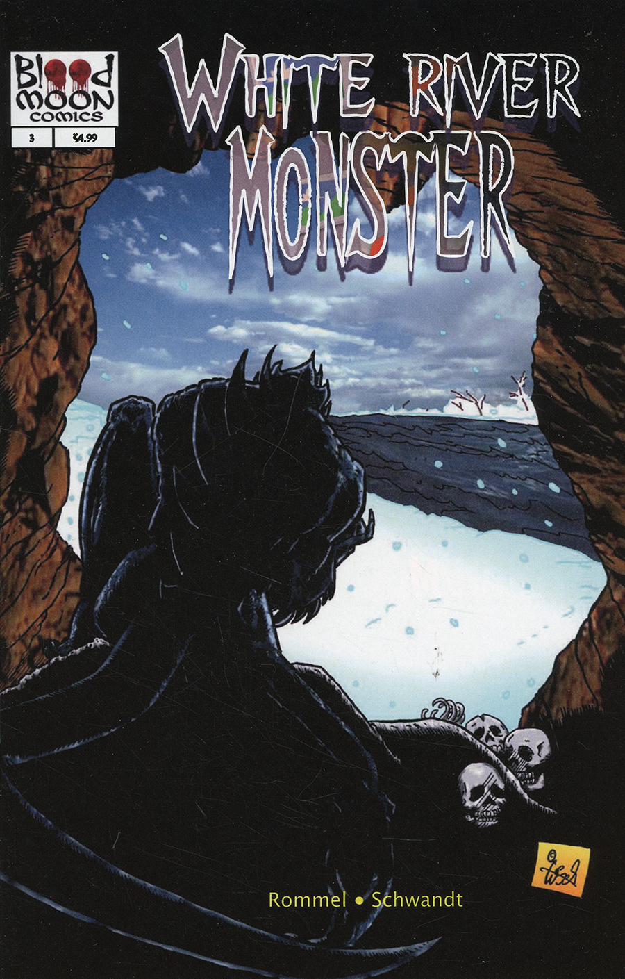 White River Monster #3 Cover A Regular Wolfgang Schwandt Cover