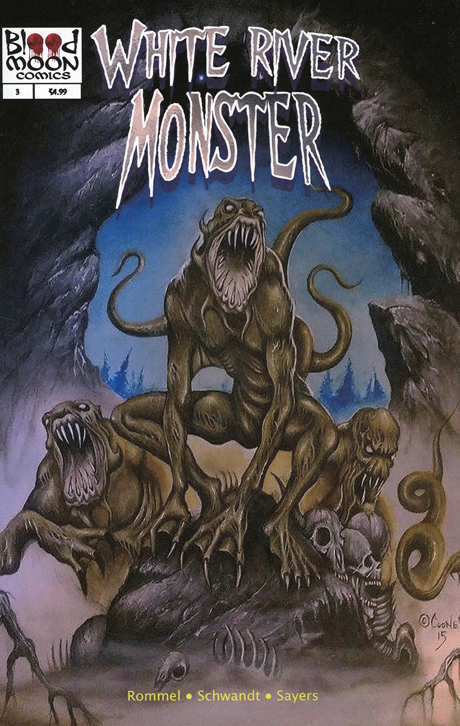 White River Monster #3 Cover B Variant Stephen Cooney Cover