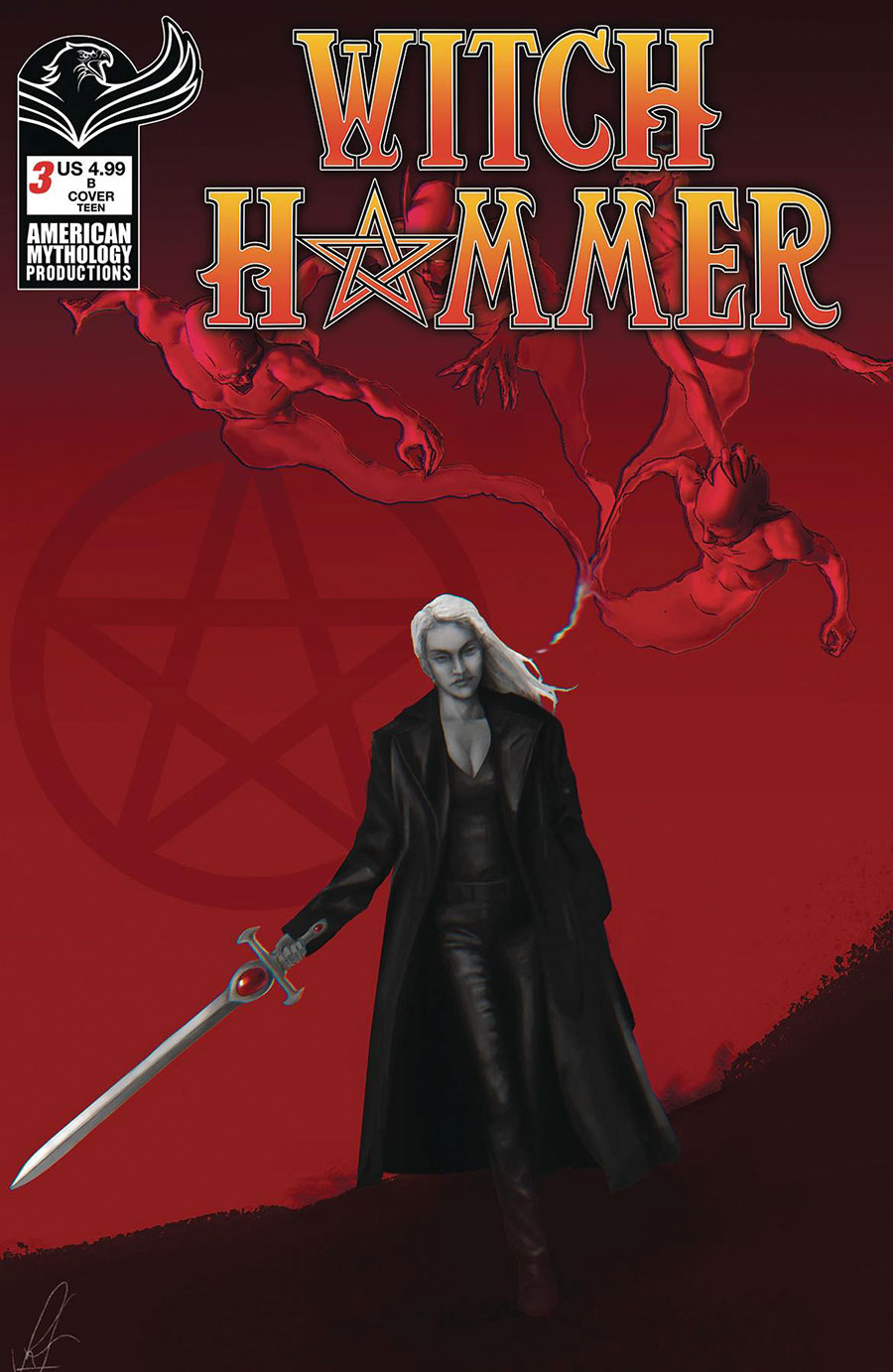 Witch Hammer #3 Cover B Variant Rashard Farquharson Cover