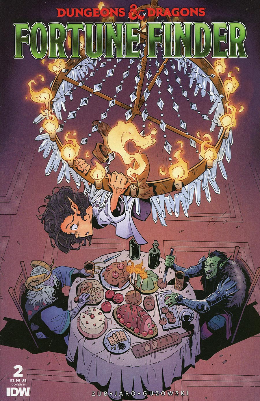 Dungeons & Dragons Fortune Finder #2 Cover B Variant Joe Jaro Cover