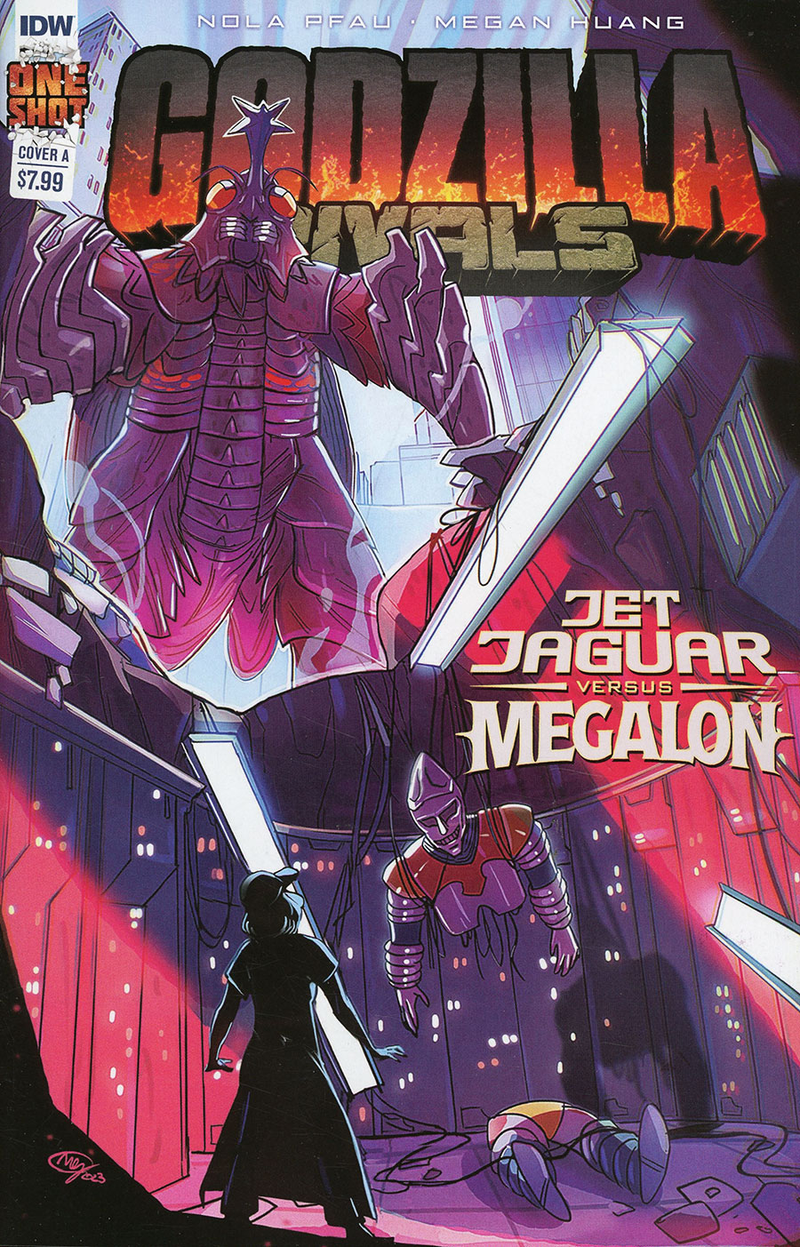 Godzilla Rivals Jet Jaguar vs Megalon #1 (One Shot) Cover A Regular Megan Huang Cover