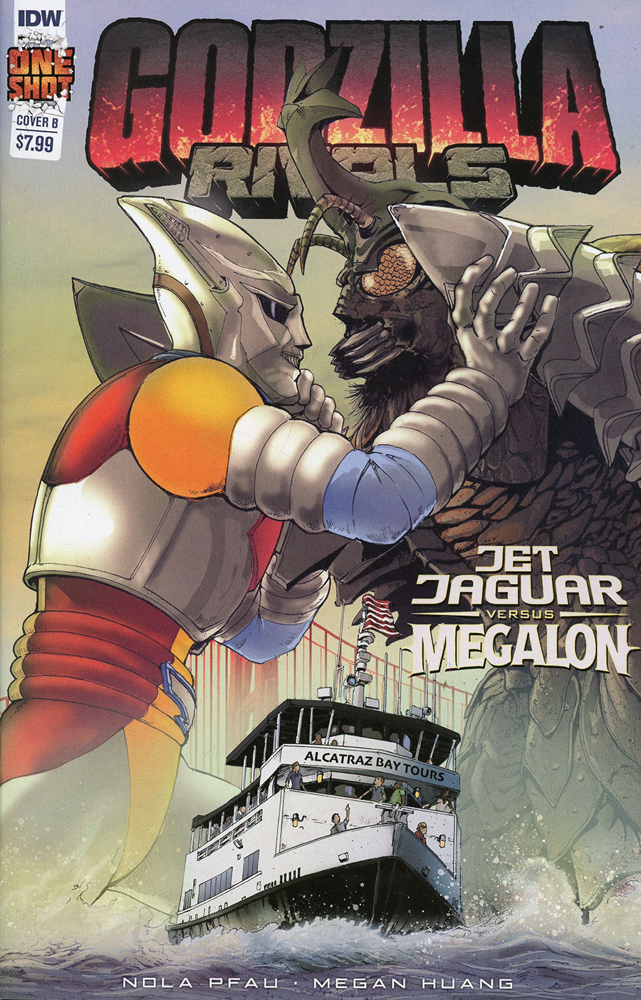 Godzilla Rivals Jet Jaguar vs Megalon #1 (One Shot) Cover B Variant Andrew Griffith Cover