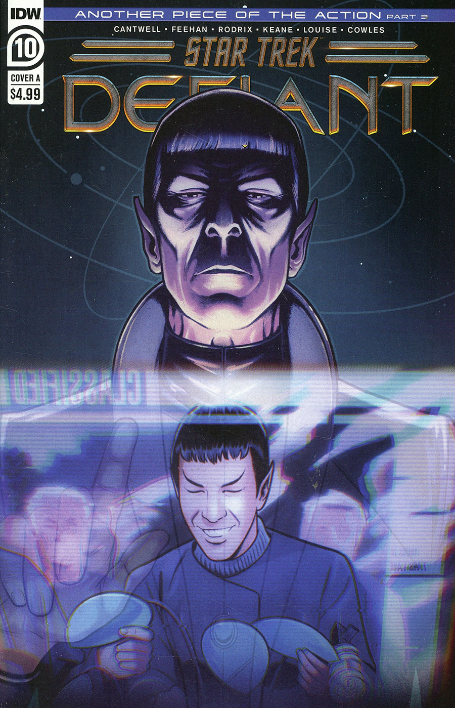 Star Trek Defiant #10 Cover A Regular Mike Feehan Cover