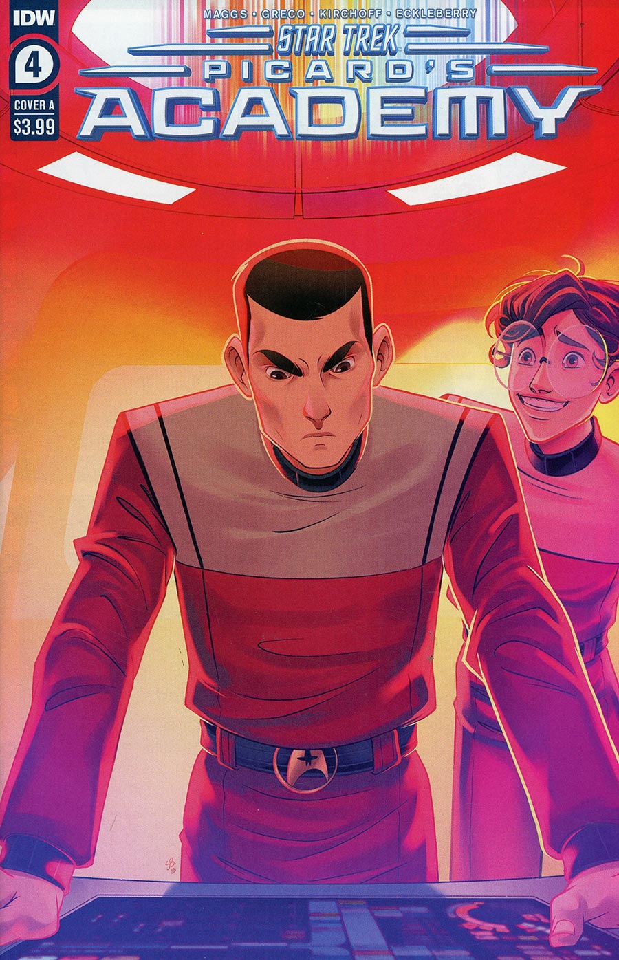 Star Trek Picards Academy #4 Cover A Regular Sweeney Boo Cover