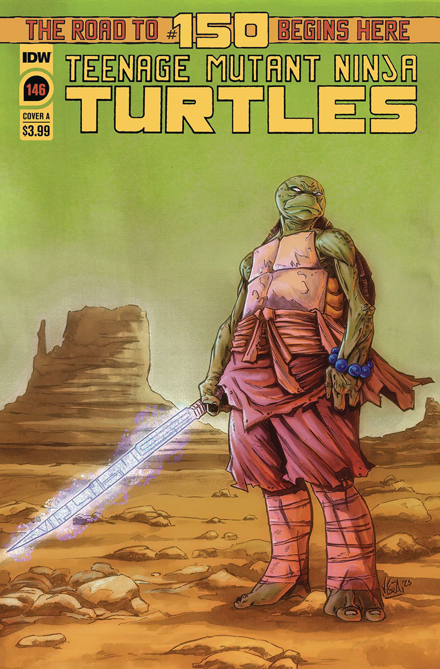Teenage Mutant Ninja Turtles Vol 5 #146 Cover A Regular Vincenzo Federici Cover