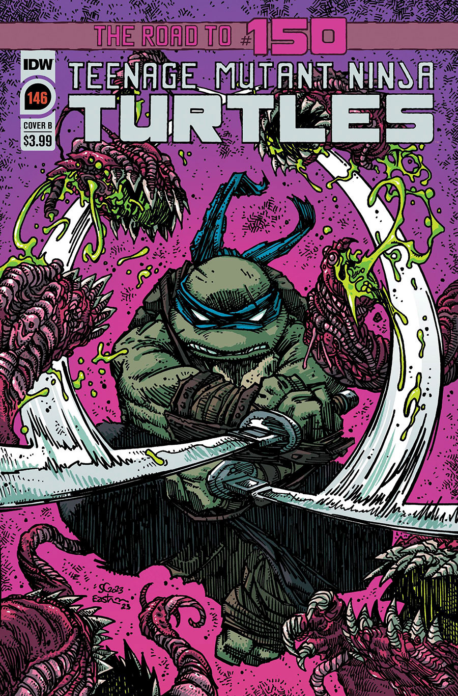 Teenage Mutant Ninja Turtles Vol 5 #146 Cover B Variant Sophie Campbell & Kevin Eastman Cover