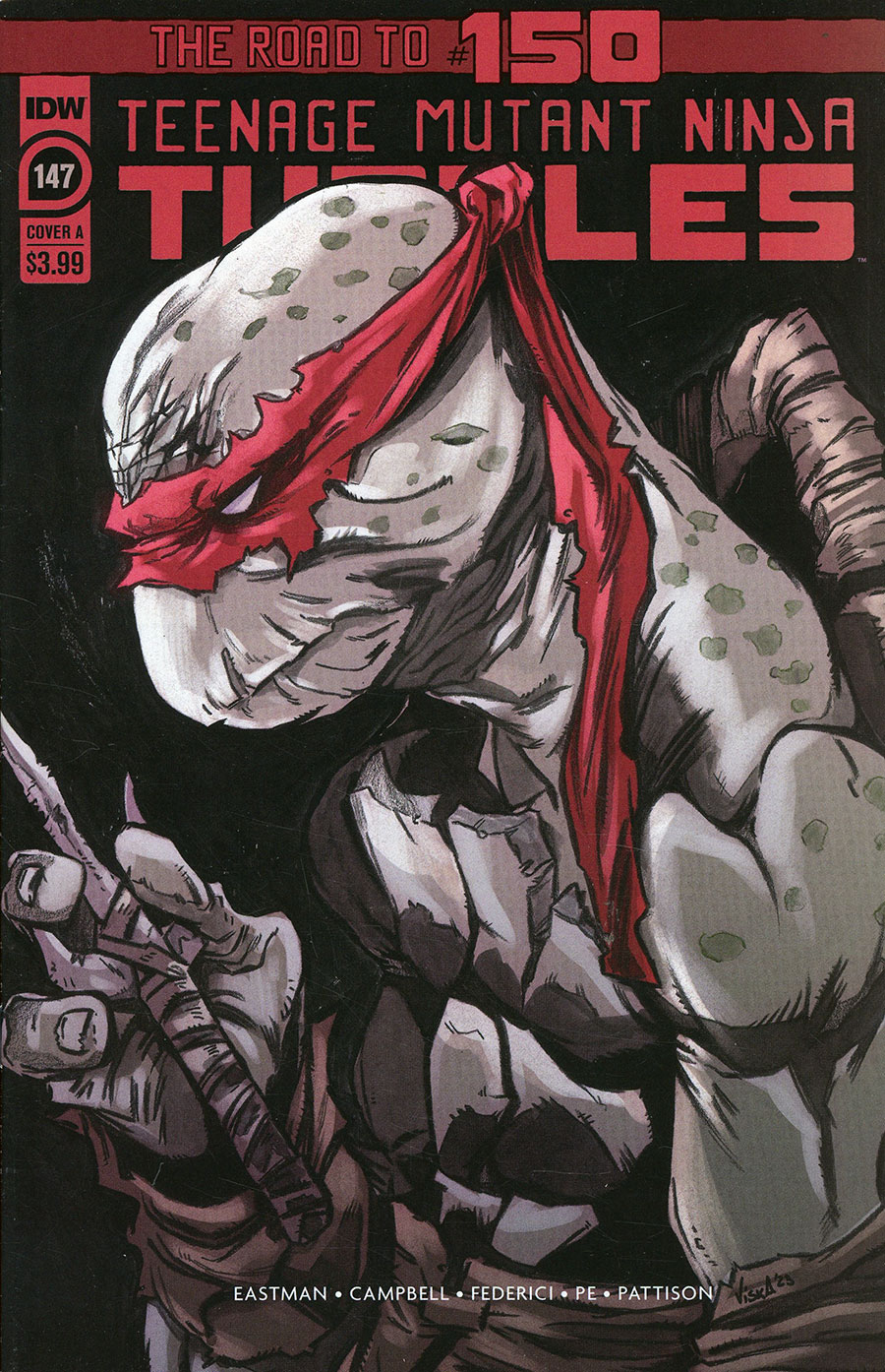 Teenage Mutant Ninja Turtles Vol 5 #147 Cover A Regular Vincenzo Federici Cover