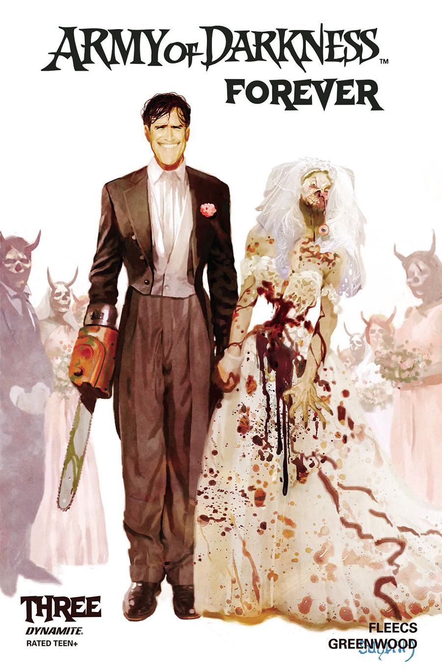 Army Of Darkness Forever #3 Cover B Variant Arthur Suydam Cover