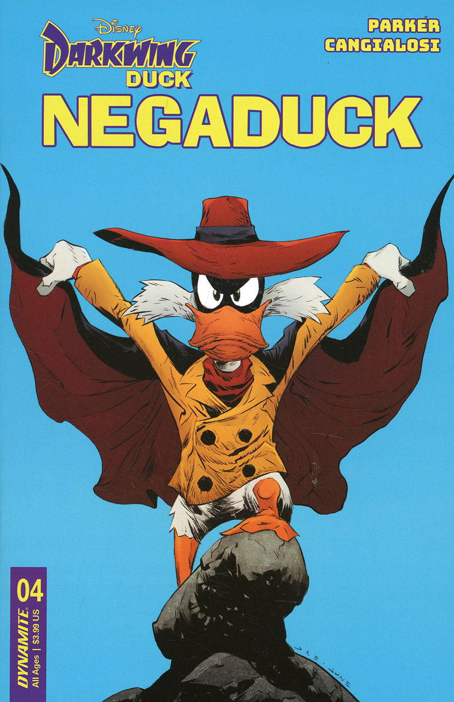Darkwing Duck Negaduck #4 Cover A Regular Jae Lee Cover
