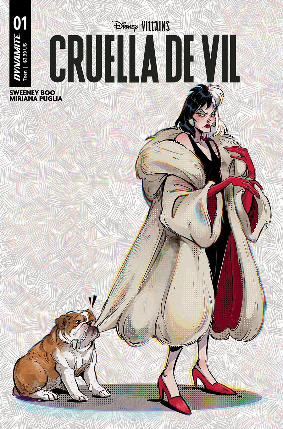 Disney Villains Cruella De Vil #1 Cover C Variant Gretel Lusky Cover