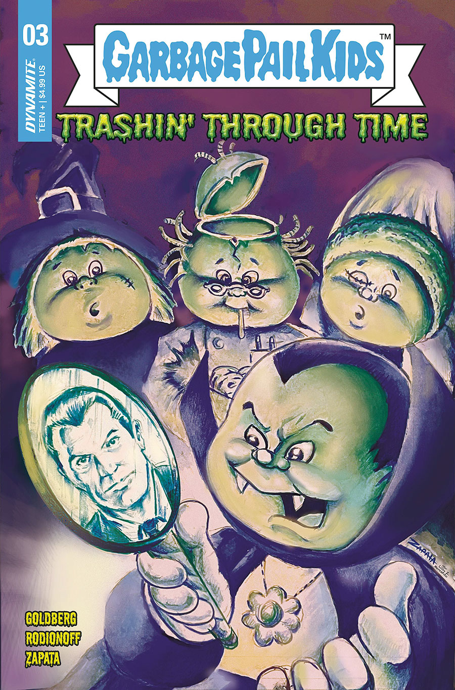Garbage Pail Kids Trashin Through Time #3 Cover B Variant Jeff Zapata Cover
