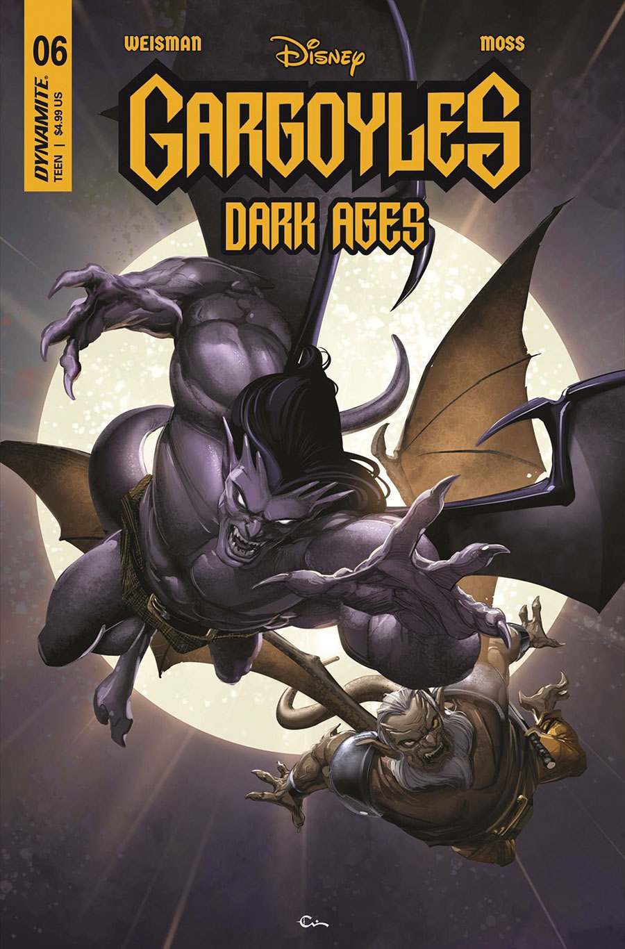 Gargoyles Dark Ages #6 Cover A Regular Clayton Crain Cover