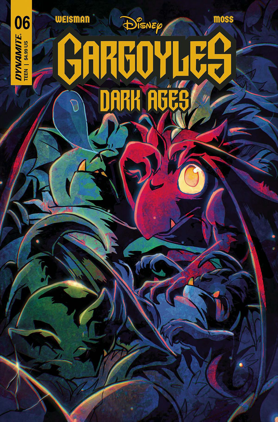 Gargoyles Dark Ages #6 Cover D Variant Kenya Danino Cover
