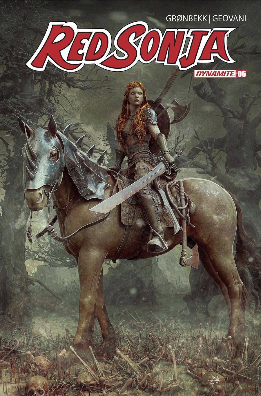 Red Sonja Vol 10 #6 Cover B Variant Bjorn Barends Cover