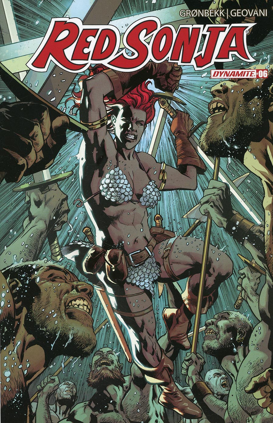 Red Sonja Vol 10 #6 Cover D Variant Bryan Hitch Cover