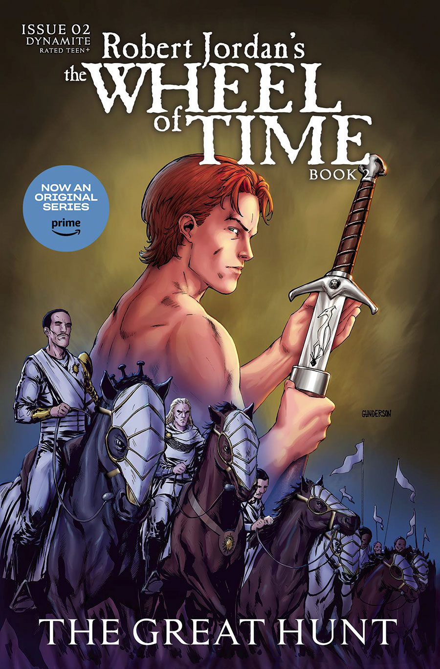 Robert Jordans Wheel Of Time Book 2 The Great Hunt #2 Cover B Variant Jordan Gunderson Cover