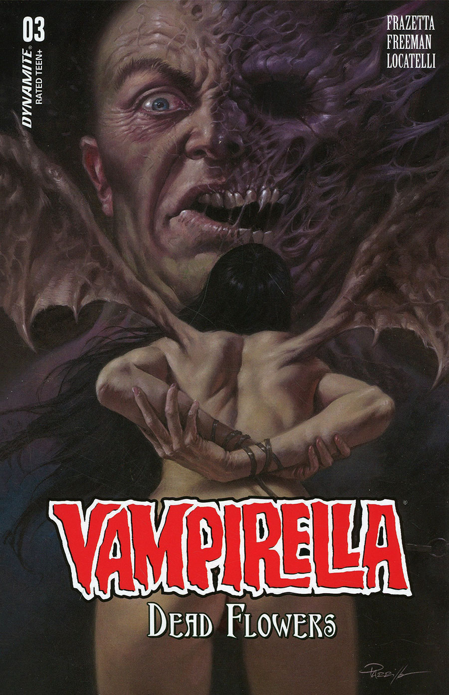 Vampirella Dead Flowers #3 Cover A Regular Lucio Parrillo Cover
