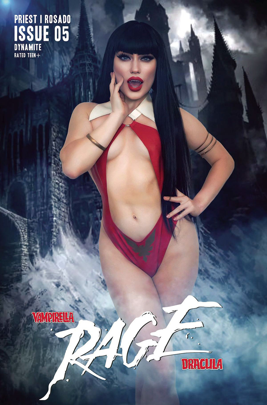 Vampirella Dracula Rage #5 Cover E Variant Rachel Hollon Cosplay Photo Cover
