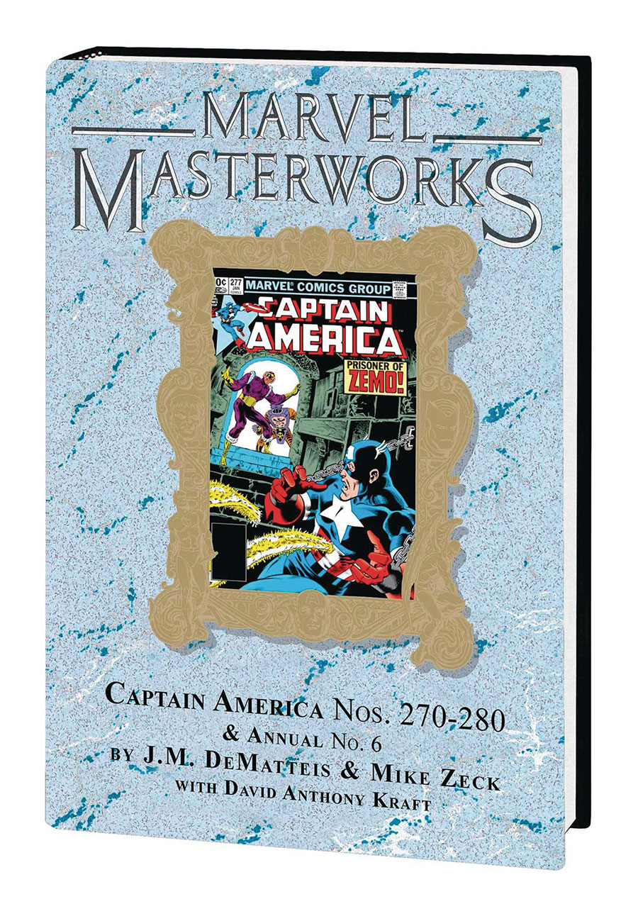 Marvel Masterworks Captain America Vol 16 HC Variant Dust Jacket