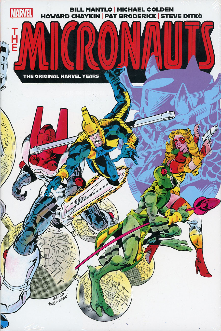 Micronauts Original Marvel Years Omnibus Vol 1 HC Direct Market Butch Guice Variant Cover