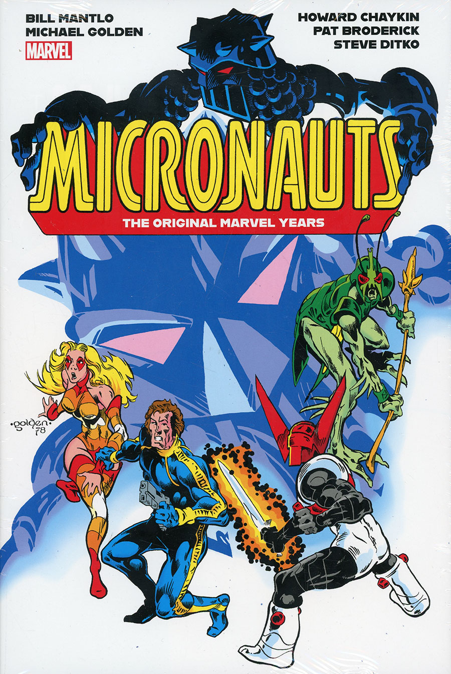 Micronauts Original Marvel Years Omnibus Vol 1 HC Direct Market Michael Golden Variant Cover