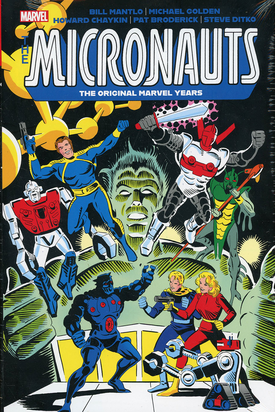 Micronauts Original Marvel Years Omnibus Vol 1 HC Direct Market Steve Ditko Variant Cover