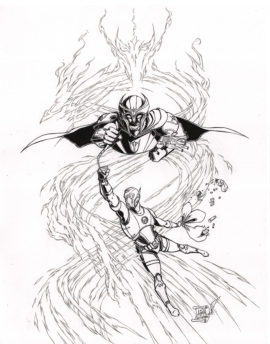 Crestar And The Knight Stallion Devils Knight GN