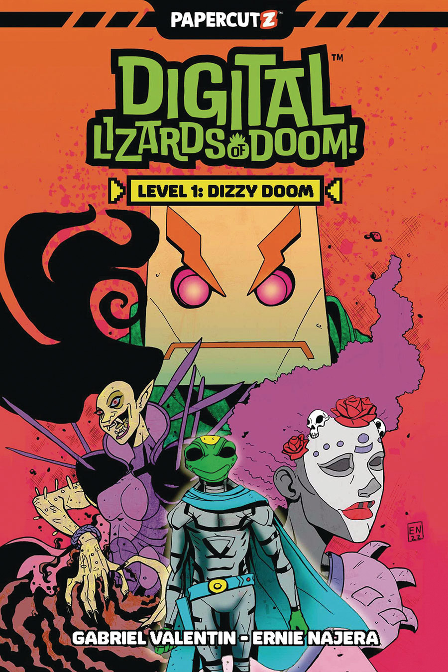 Digital Lizards Of Doom Level 1 Dizzy Doom TP Papercutz Edition