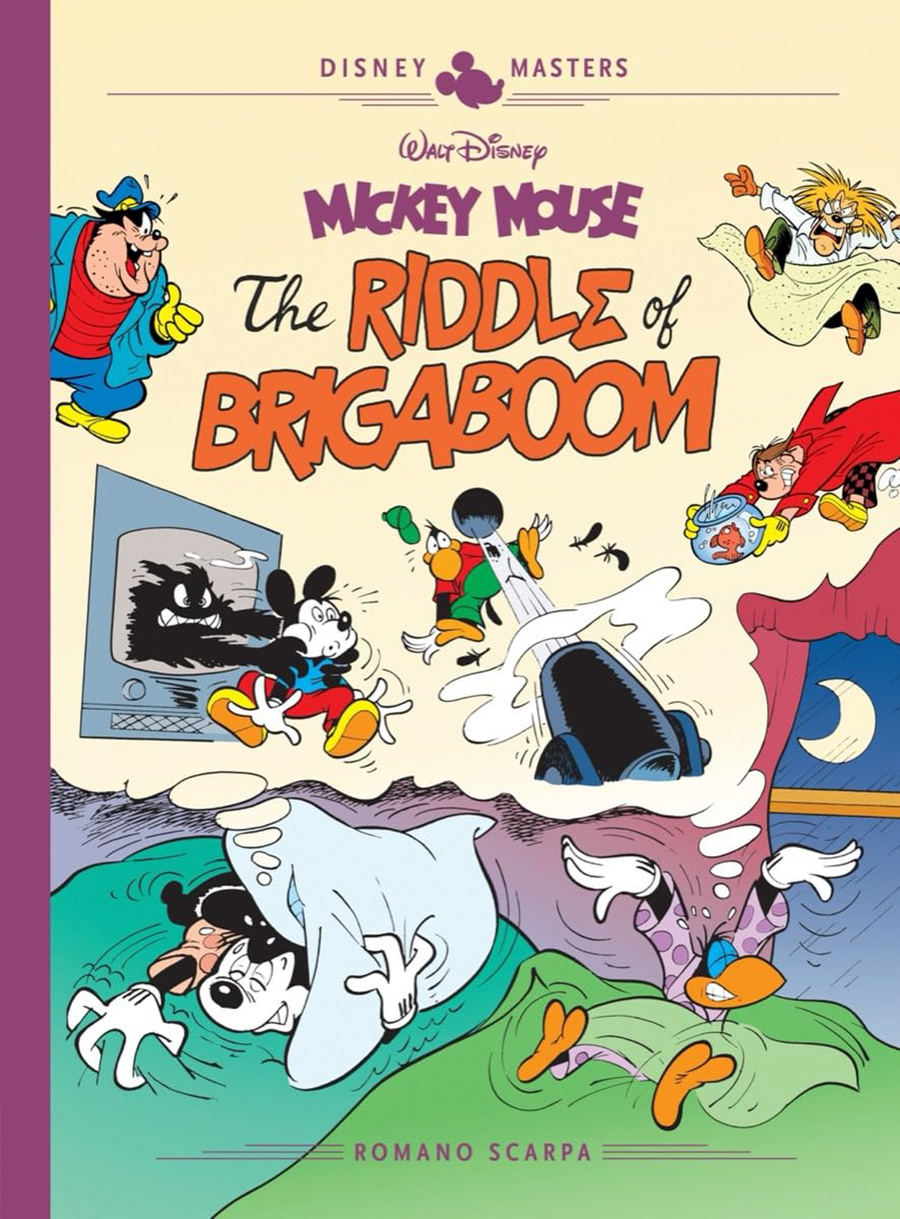 Disney Masters Vol 23 Walt Disney Mickey Mouse The Riddle Of The Brigaboom HC