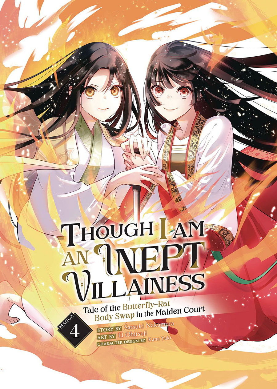 Though I Am An Inept Villainess Tale Of The Butterfly-Rat Body Swap In The Maiden Court Vol 4 GN