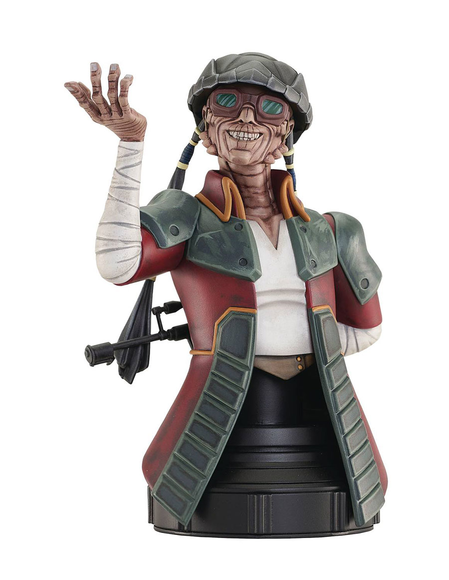 Star Wars The Clone Wars Animated Hondo Ohnaka 1/7 Scale Mini Bust