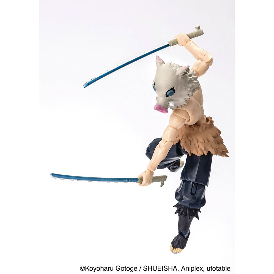 Demon Slayer Kimetsu No Yaiba Ultimate Legends Action Figure - Inosuke Hashibira