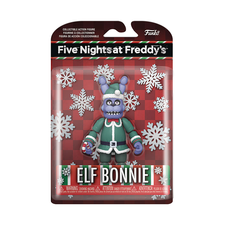 Five Nights At Freddys Holiday Season Action Figure - Bonnie