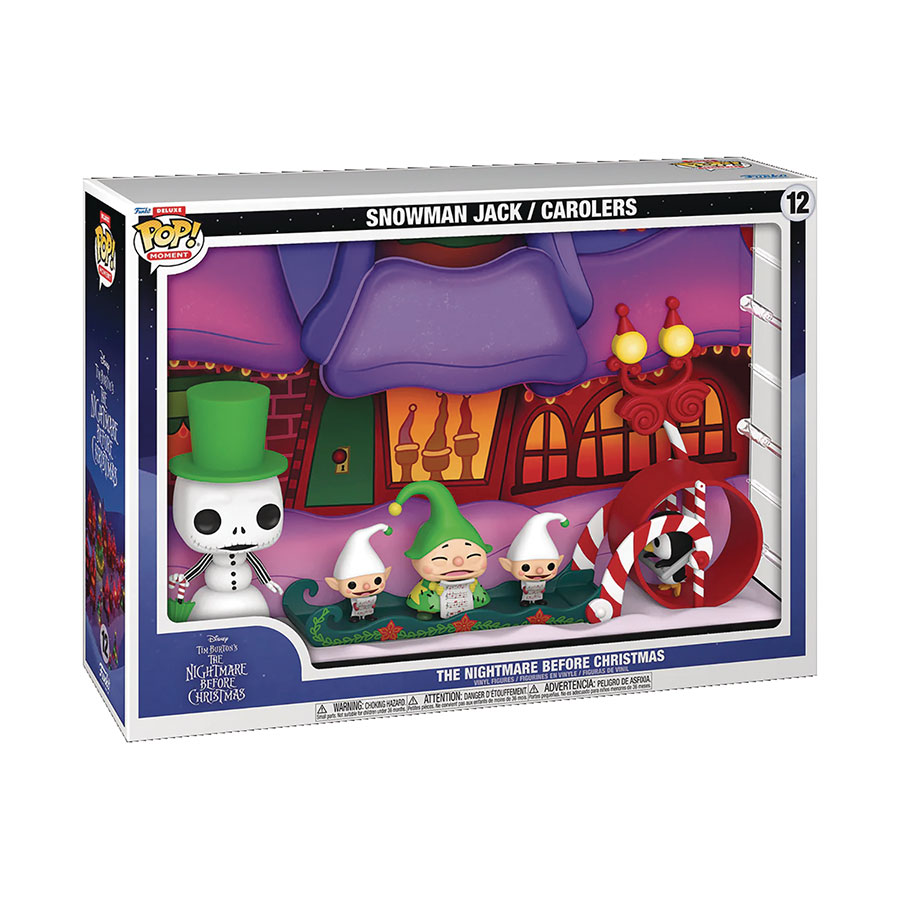 POP Moments Nightmare Before Christmas 30th Anniversary Whats This Deluxe Vinyl Figure