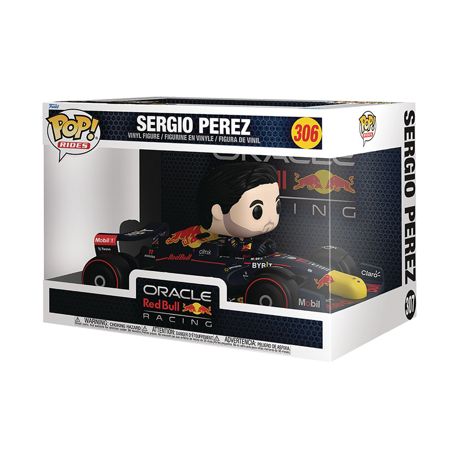 POP Ride Formula 1 Sergio Perez Super Deluxe Vinyl Figure