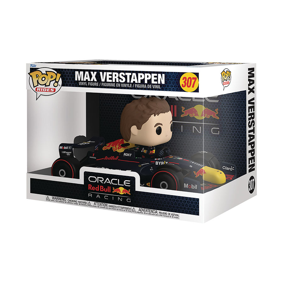 POP Ride Formula 1 Max Verstappen Super Deluxe Vinyl Figure